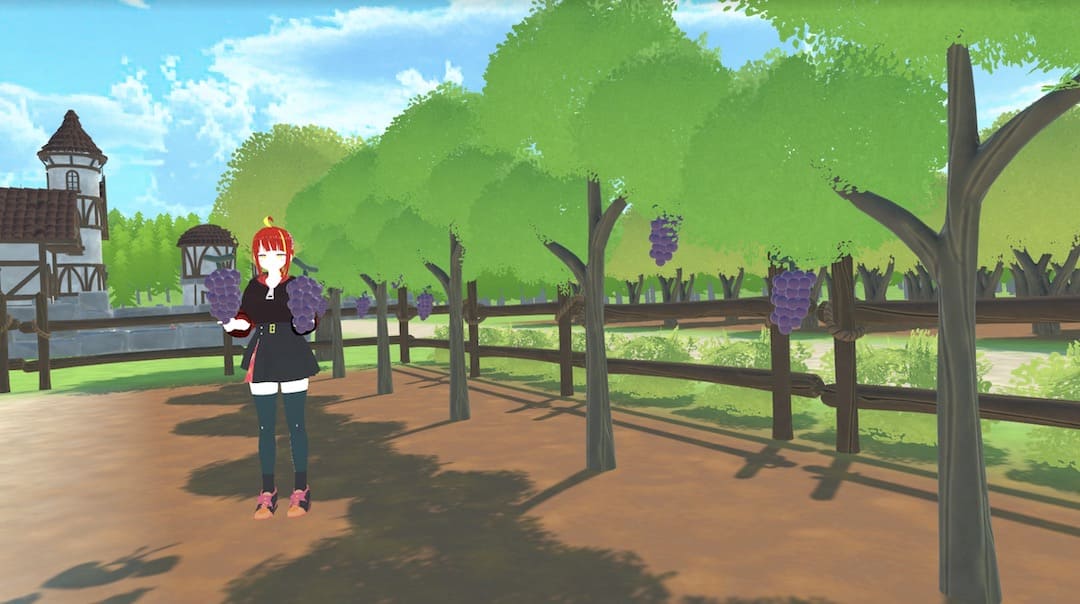 Maidens Grape Stomping 乙女の葡萄踏み　VRCワールド紹介3